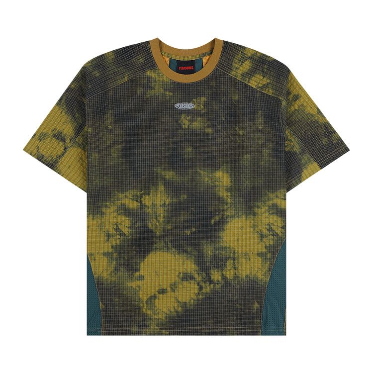 

Рубашка Pleasures Oval Tech Shirt, Yellow/Green