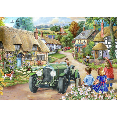 

Пазлы Vintage Run Big 500 Puzzle