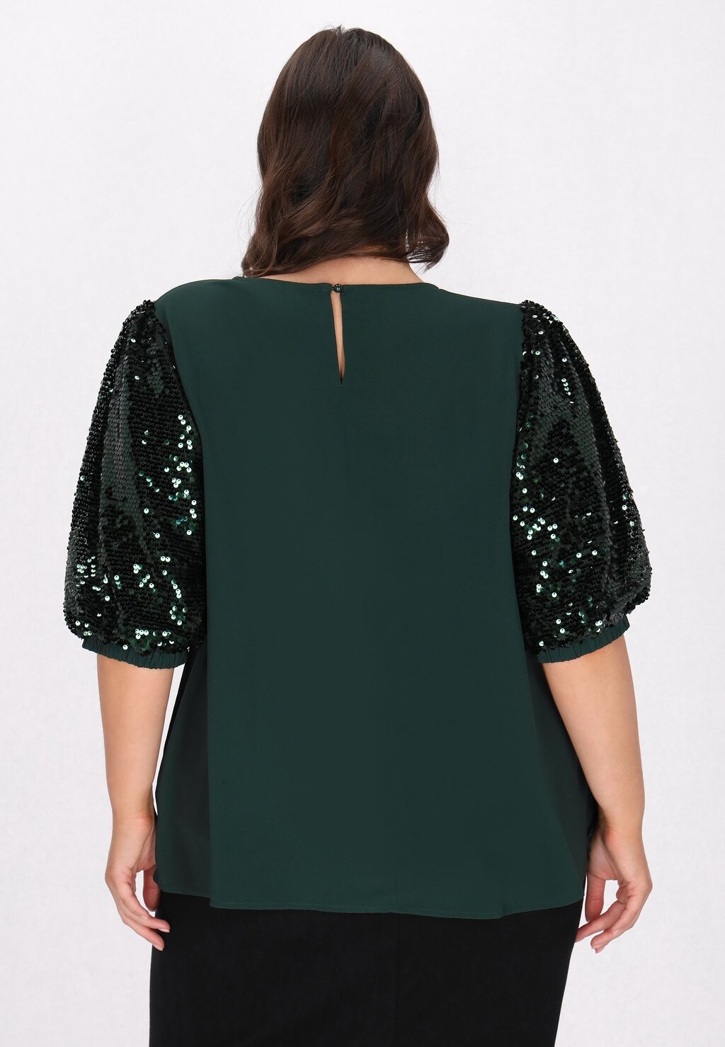 

Блуза PLUS SIZE faina, темно-зеленый