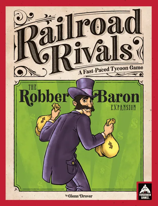 

Настольная игра Forbidden Games Railroad Rivals: Robber Baron Expansion