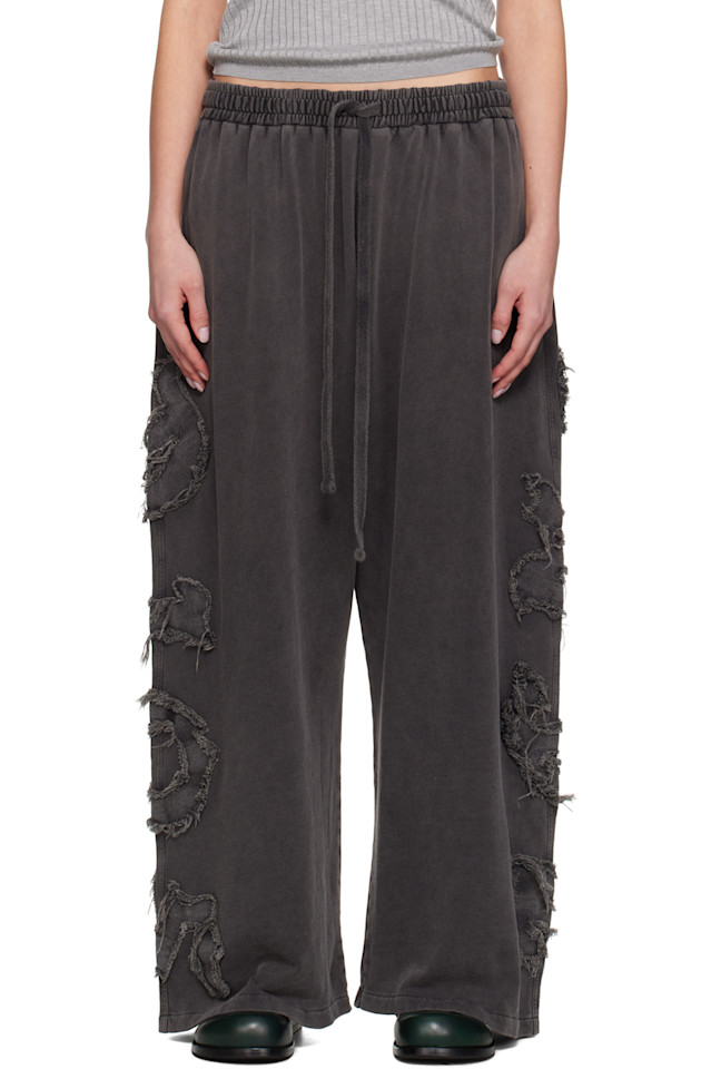 

Брюки Logo lounge Acne Studios, черный