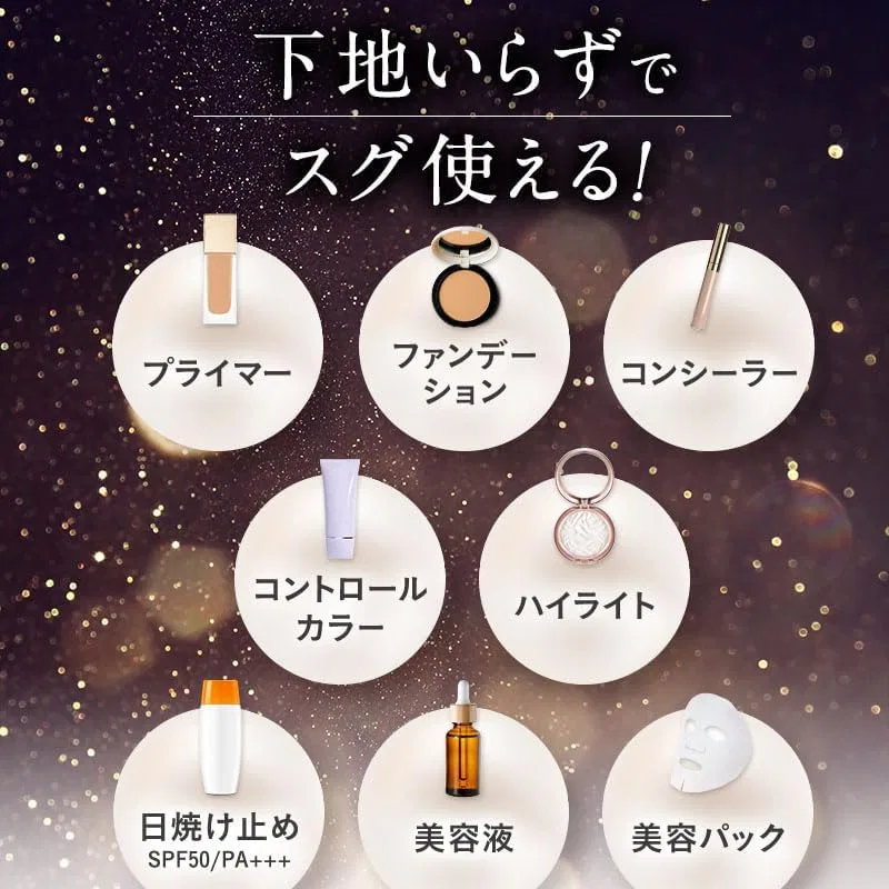 Набор для ухода за кожей Kamika Silky Stick Foundation бежевый и Gel Foam Cleansing — фото 3