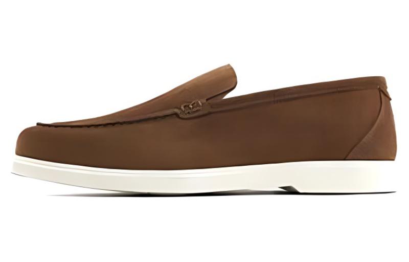 

LOAKE Лоферы мужские коричневые