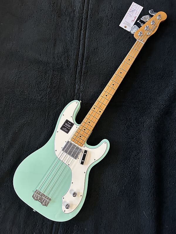 

Басс гитара Fender Vintera II '70s Telecaster Bass with Maple Fretboard Surf Green #MX23108107 9lbs. 0.2oz