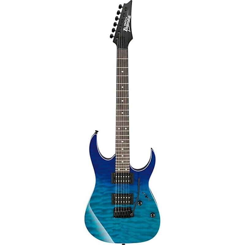 

Электрогитара Ibanez GIO GRG120QASP, Blue Gradation