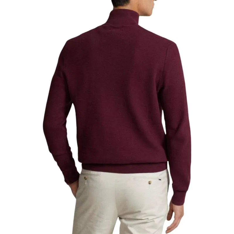 Свитер с вышивкой Polo Ralph Lauren Polo Pony красный — фото 4