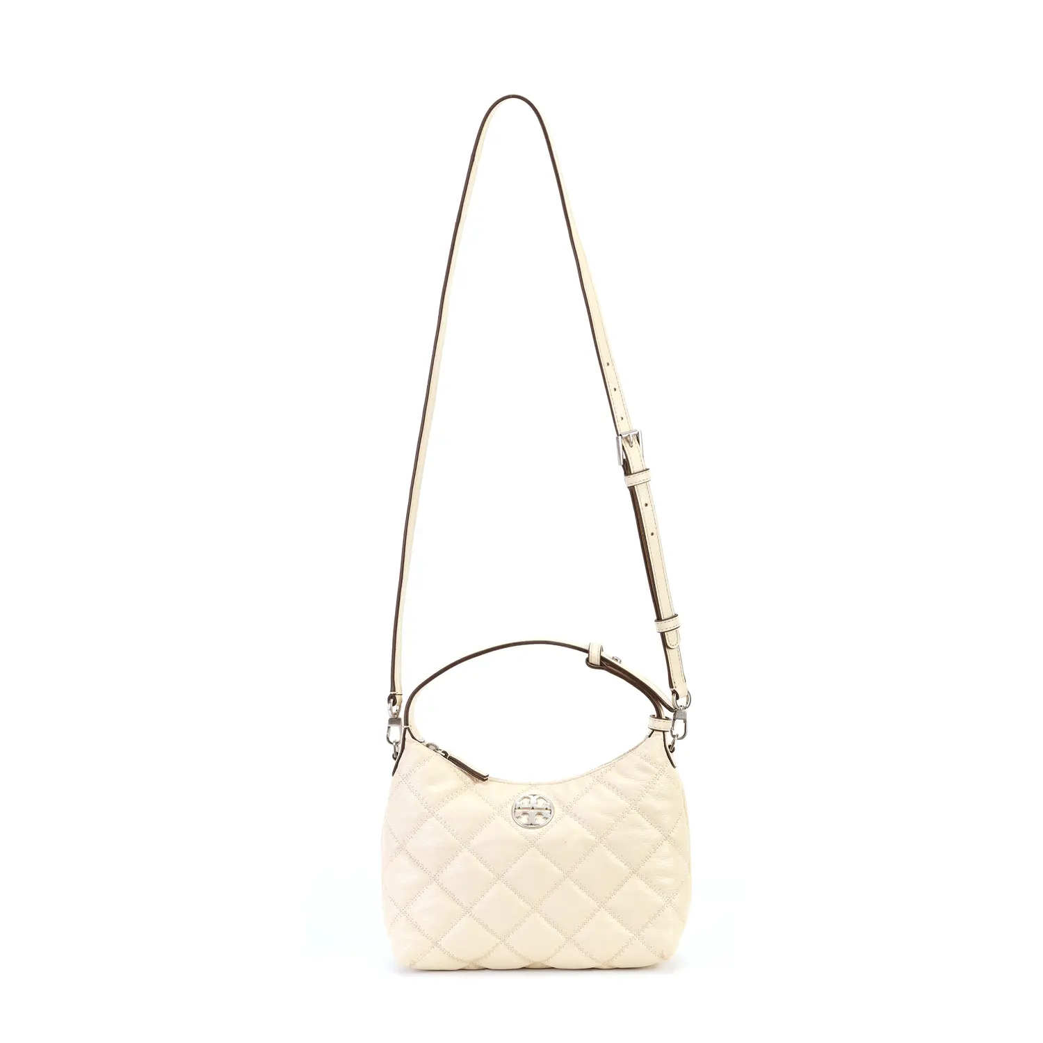 

Кожаная сумка через плечо, портативная мини-сумка кроссбоди women's white TORY BURCH, Set (Bag+Dust Bag)