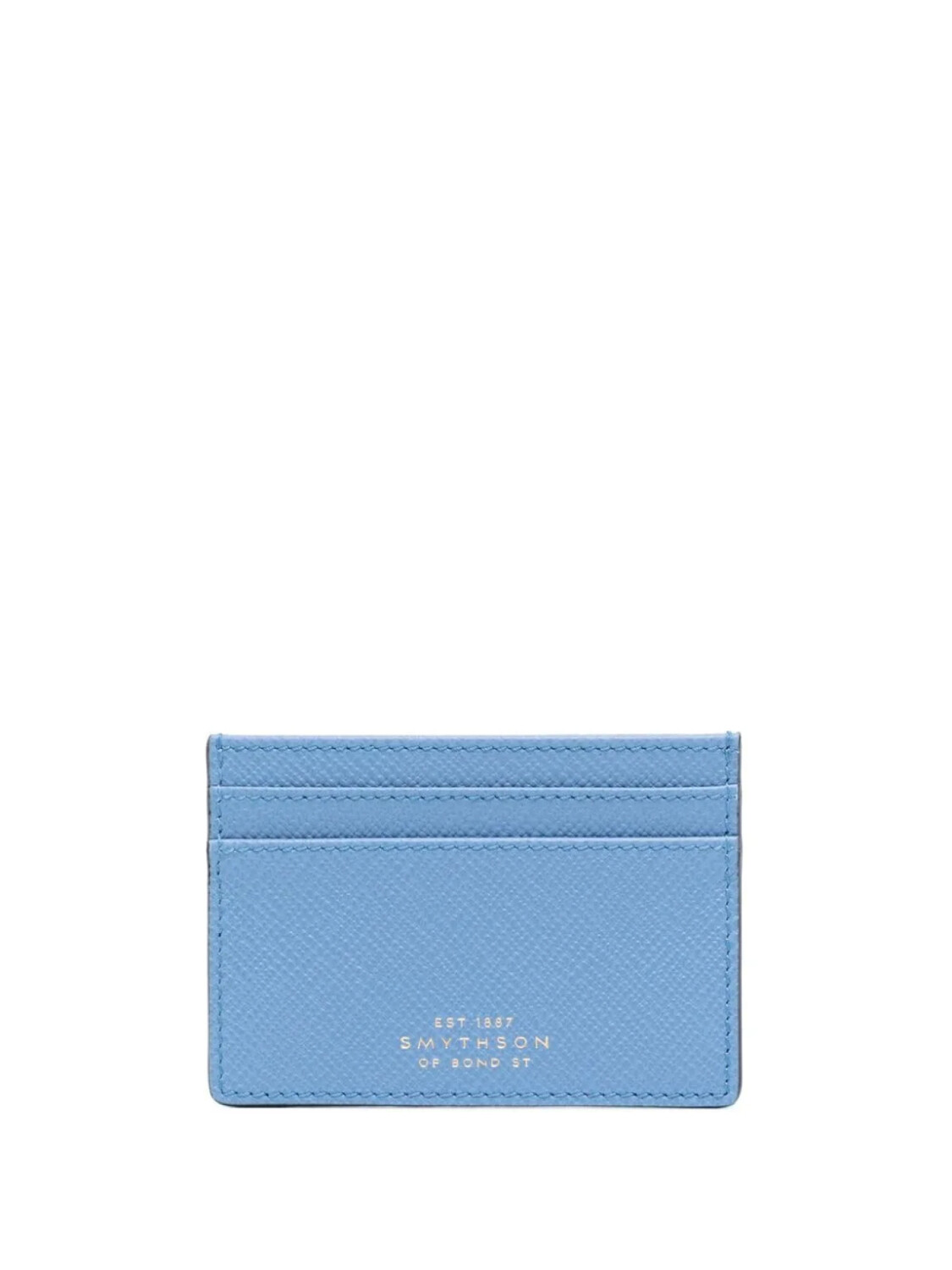 

Smythson картхолдер с тисненым логотипом, синий