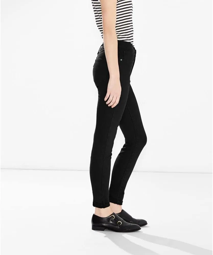 Джинсы скинни Levi's, Soft Black — фото 3