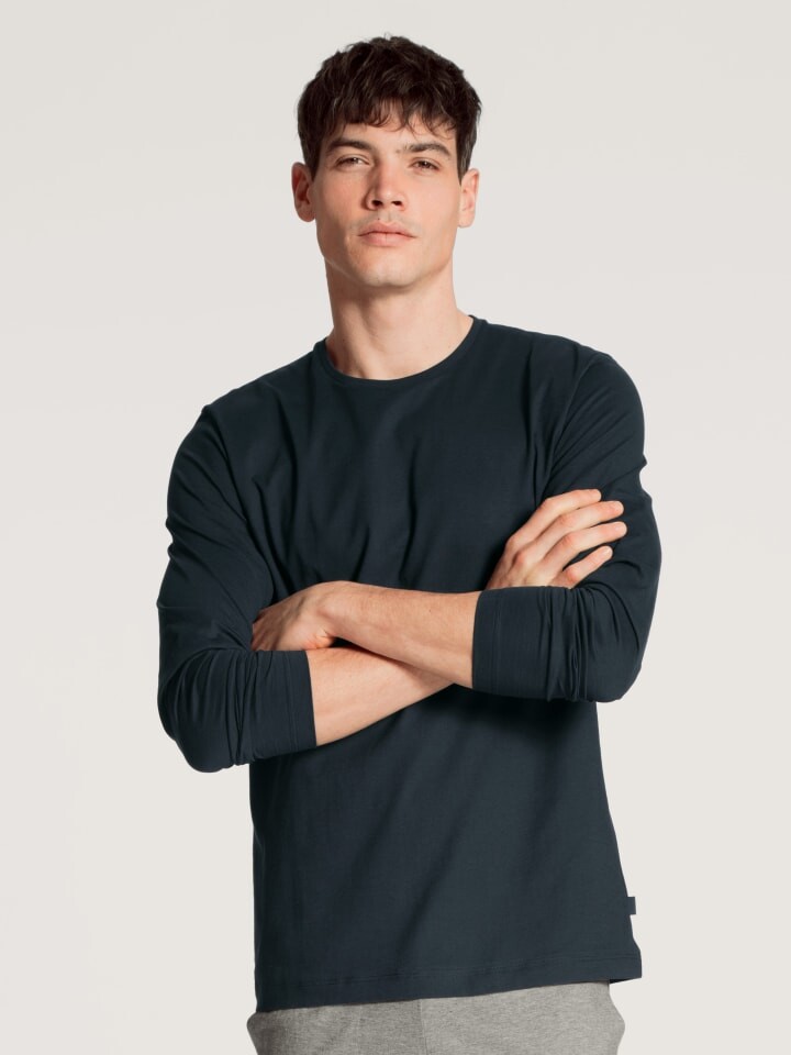 

Лонгслив Calida Shirt, цвет dark sapphire