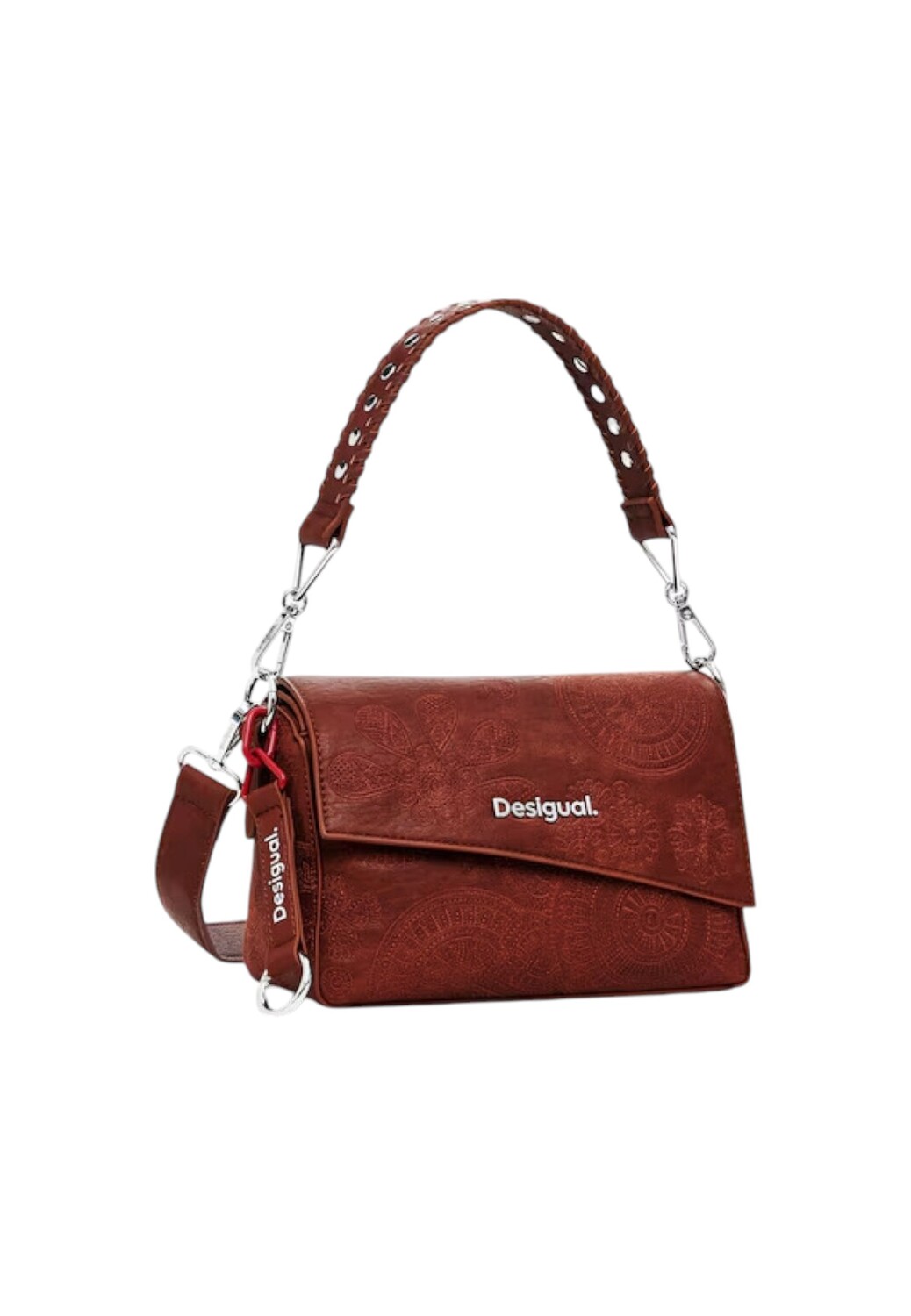 

Сумка Desigual с узором, коричневый