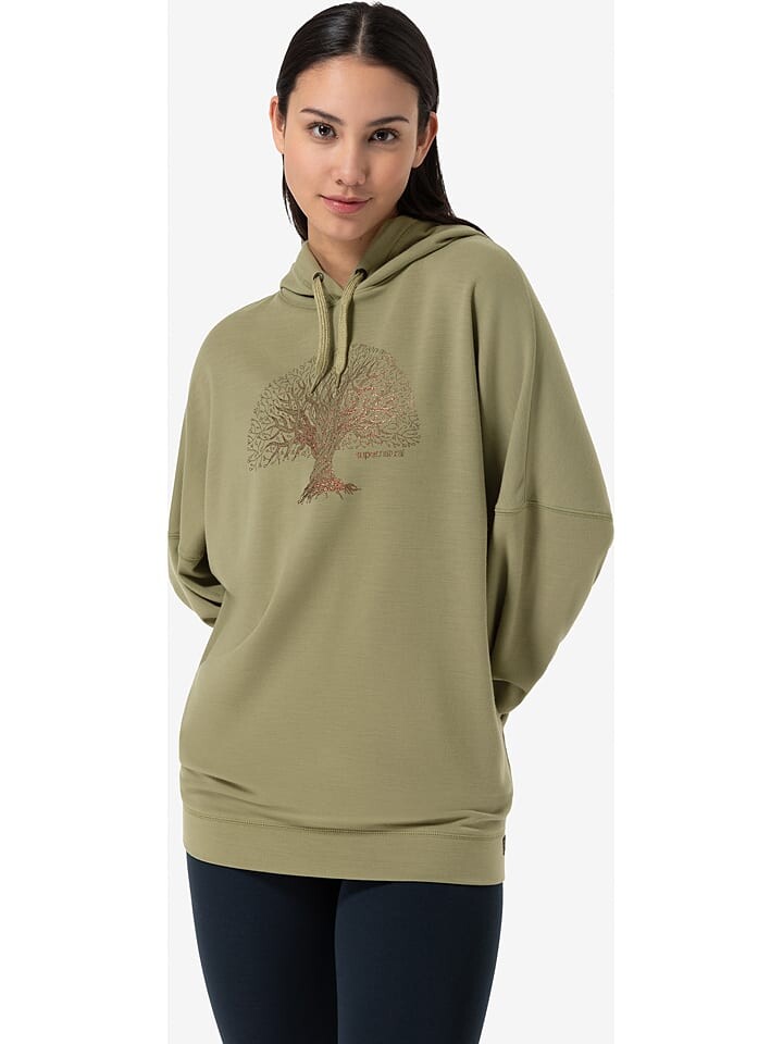 

Толстовка super.natural, хаки