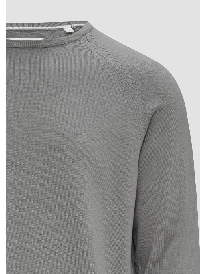 

Пуловер s.Oliver Strickpullover langarm, серый