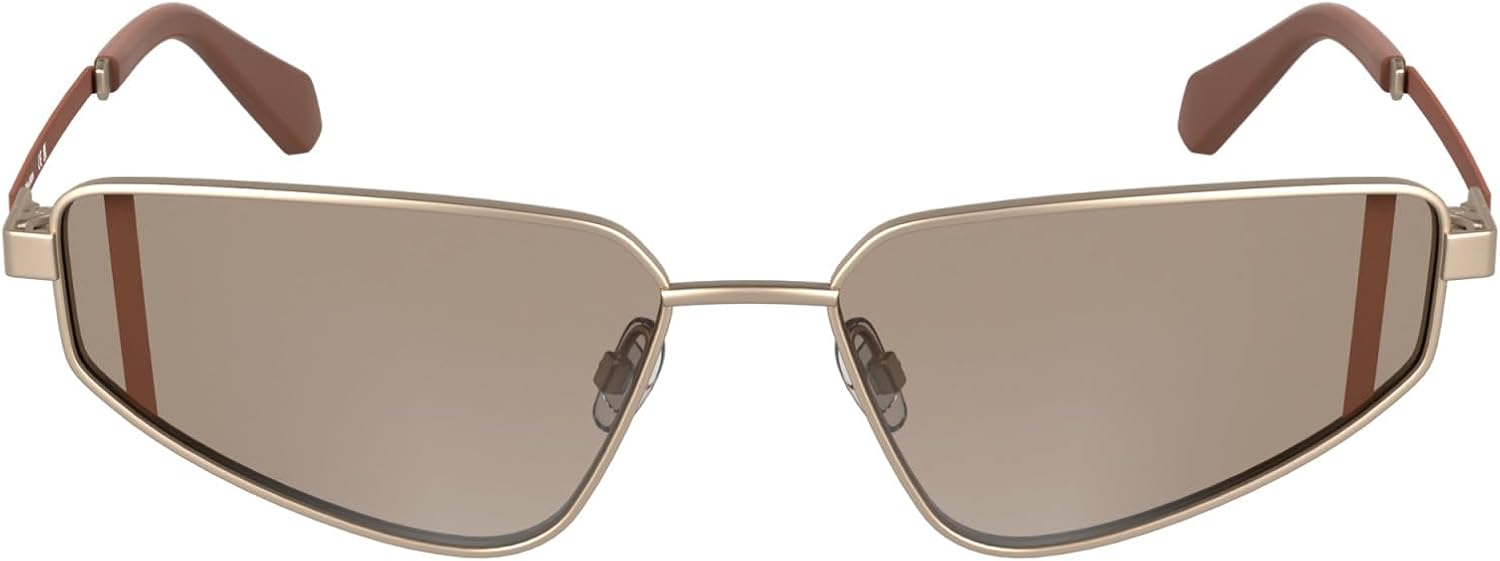 

Солнцезащитные очки "кошачий глаз" Calvin Klein Jeans Ckj25200s женские, Matte Rose Gold