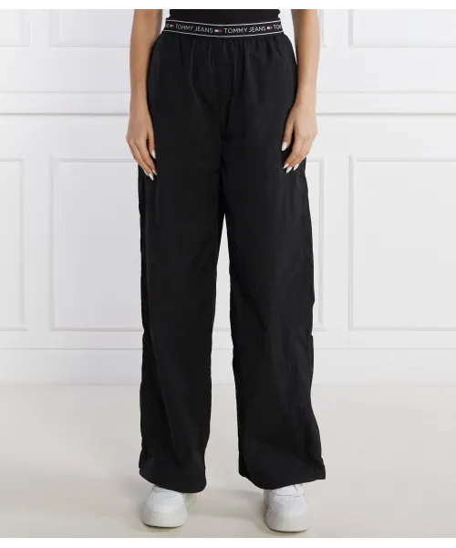 

Мешковатые брюки с тесьмой Loose fit Tommy Jeans, черный