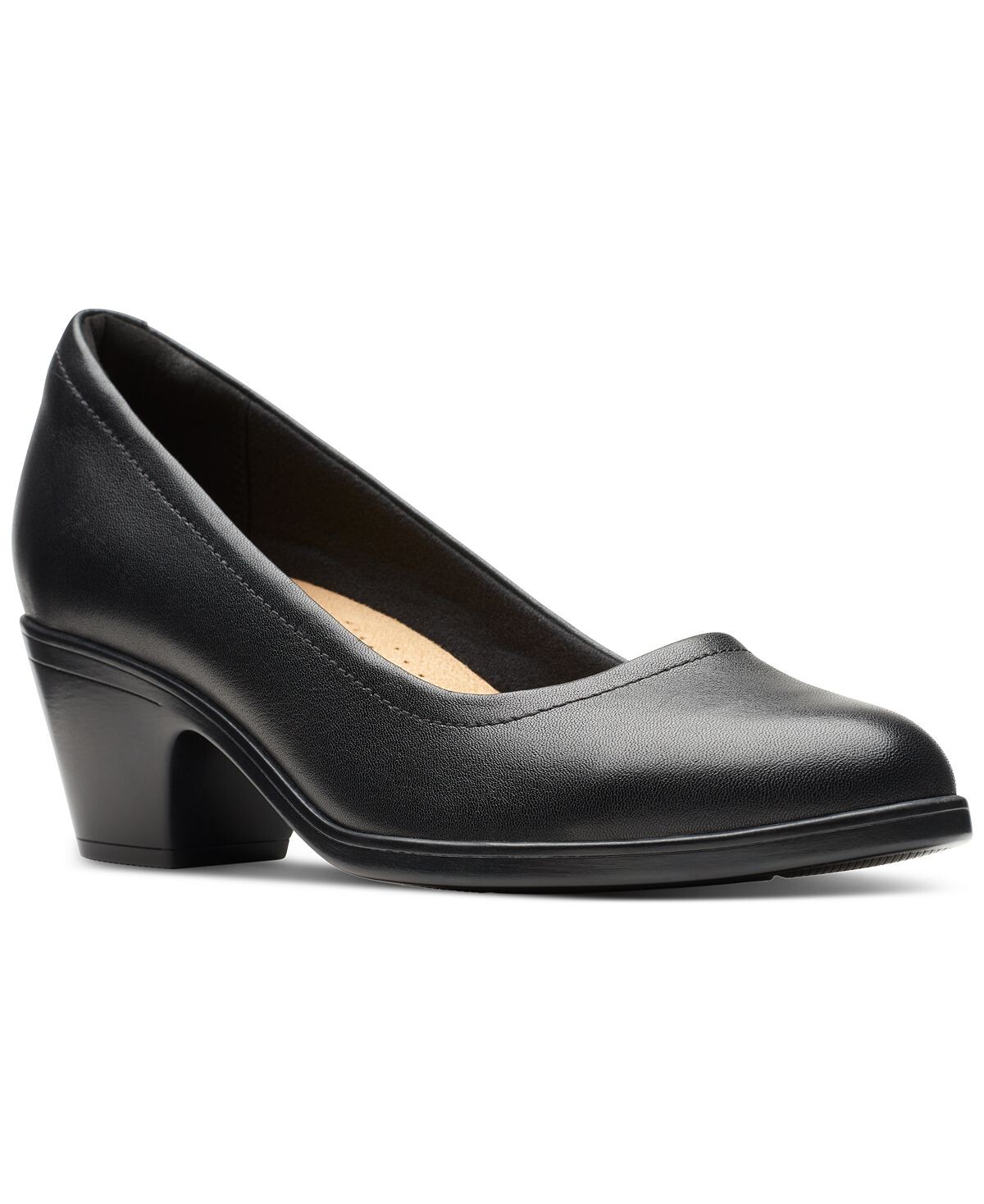Женские туфли Emily Ruby Comfort на блочном каблуке Clarks
