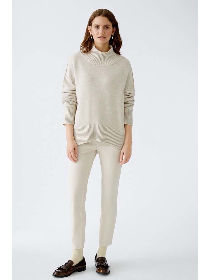 

Джеггинсы Oui Jeggings, кремовый