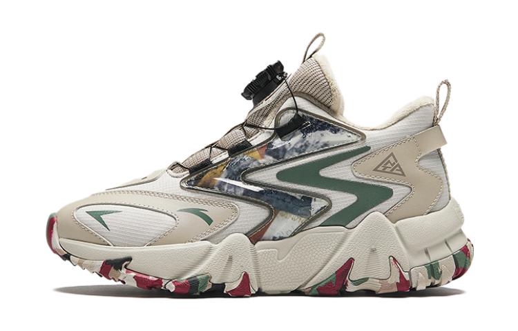 

Детские кроссовки Peak Climbing 2.0 с износостойкой подошвой средней высоты Antakids, синий/зеленый