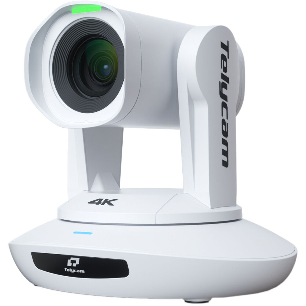 

Telycam Vision+ 4KN NDI PTZ-камера с автоматическим слежением и потоковой трансляцией в реальном времени с 20-кратным оптическим зумом (белая)