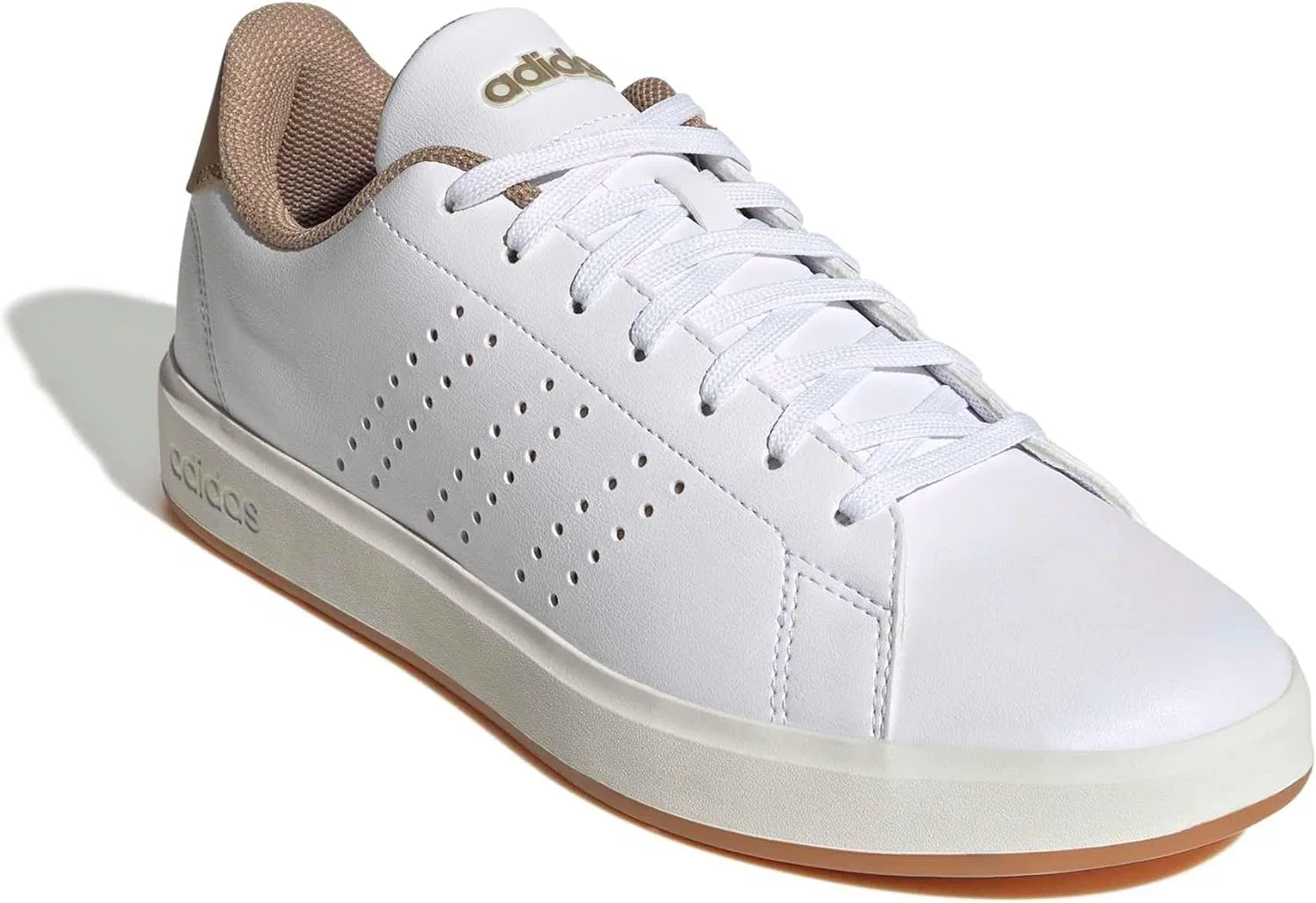 Кроссовки Adidas Unisex Advantage 2.0, Ftwr White Cardboard Off White — фото 4