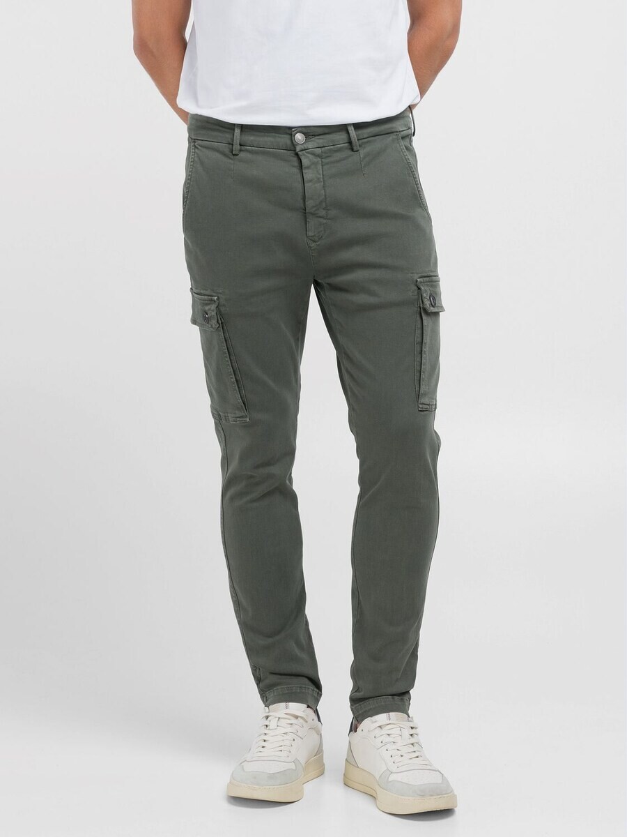 

Брюки-карго REPLAY Slim fit Cargo Pants, зеленый