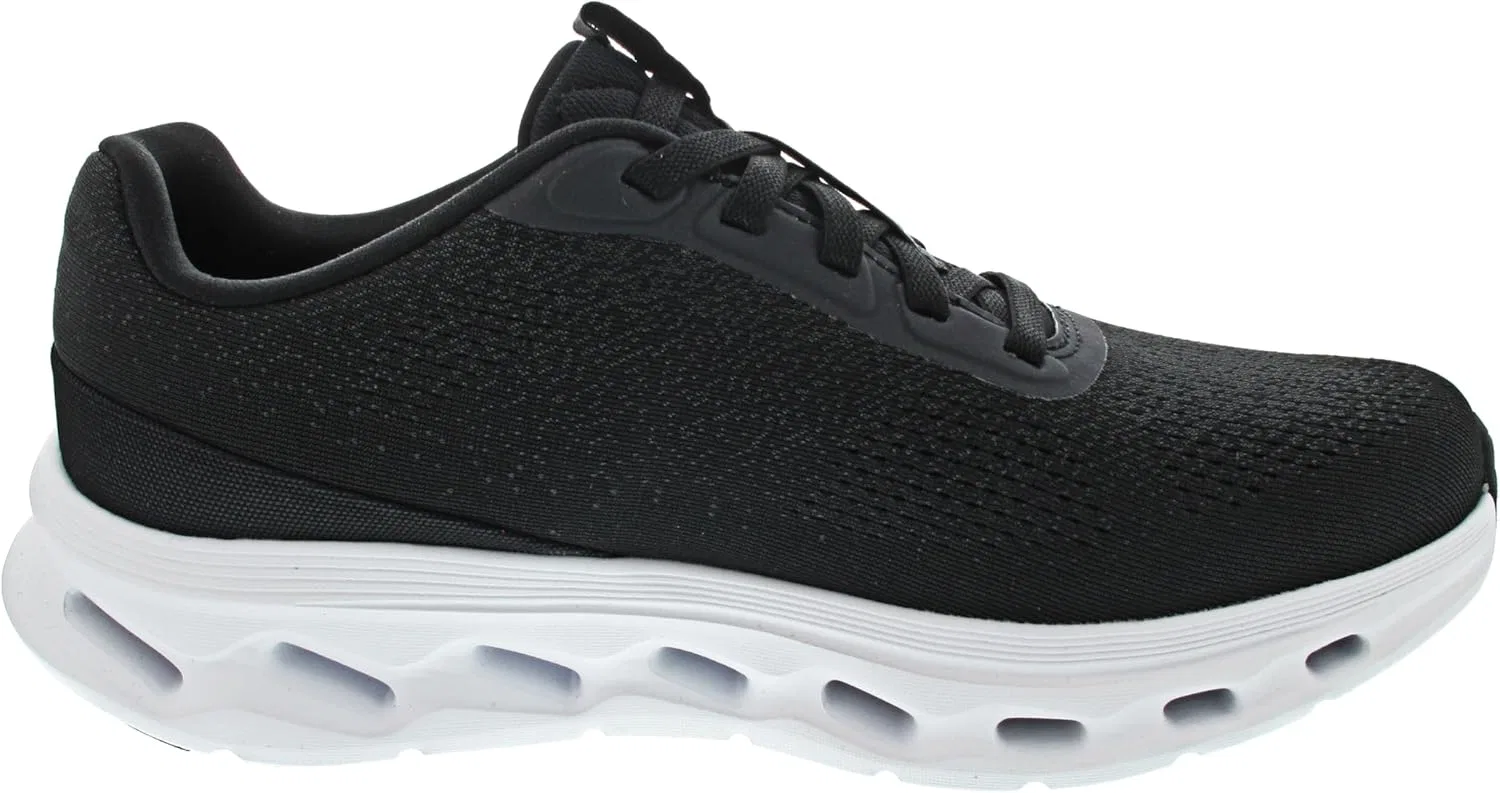 Мужские кроссовки Skechers Go Walk Glide Step 2.0 Vic, Black White — фото 3