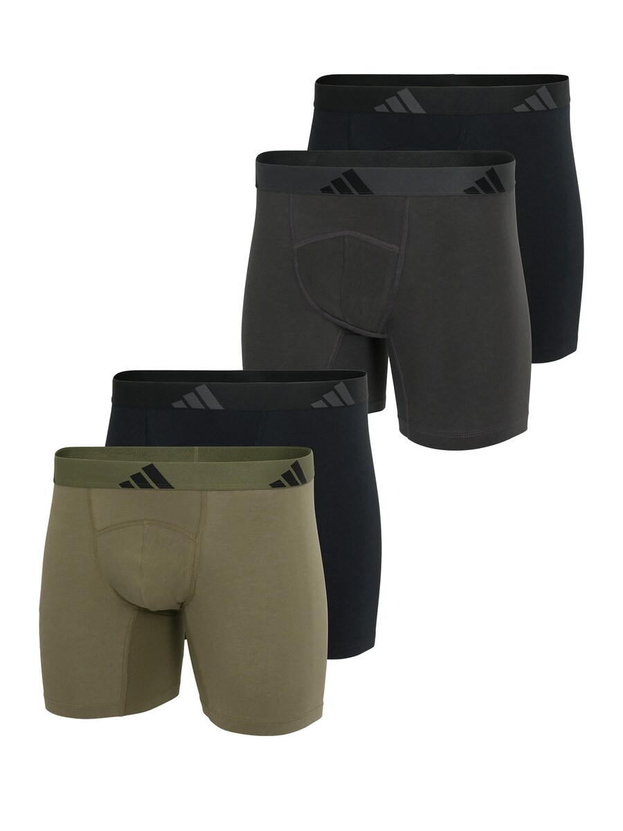 

Боксеры ADIDAS SPORTSWEAR Active Flex Cotton Ergonomic, цвет Mocha/Dark grey/Black