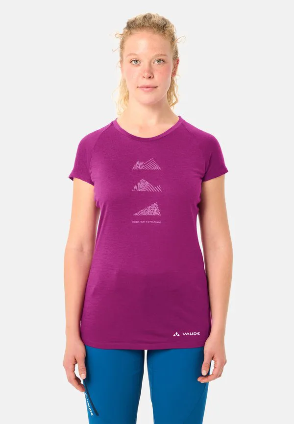 

Спортивная футболка tekoa Vaude, Pink Orchid, Розовый, Спортивная футболка tekoa Vaude, Pink Orchid