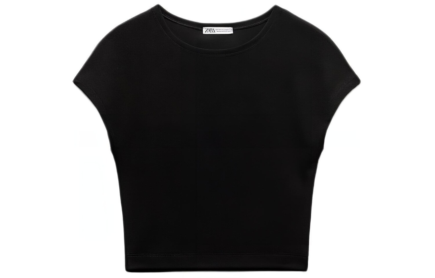 

Футболка женская черная Zara