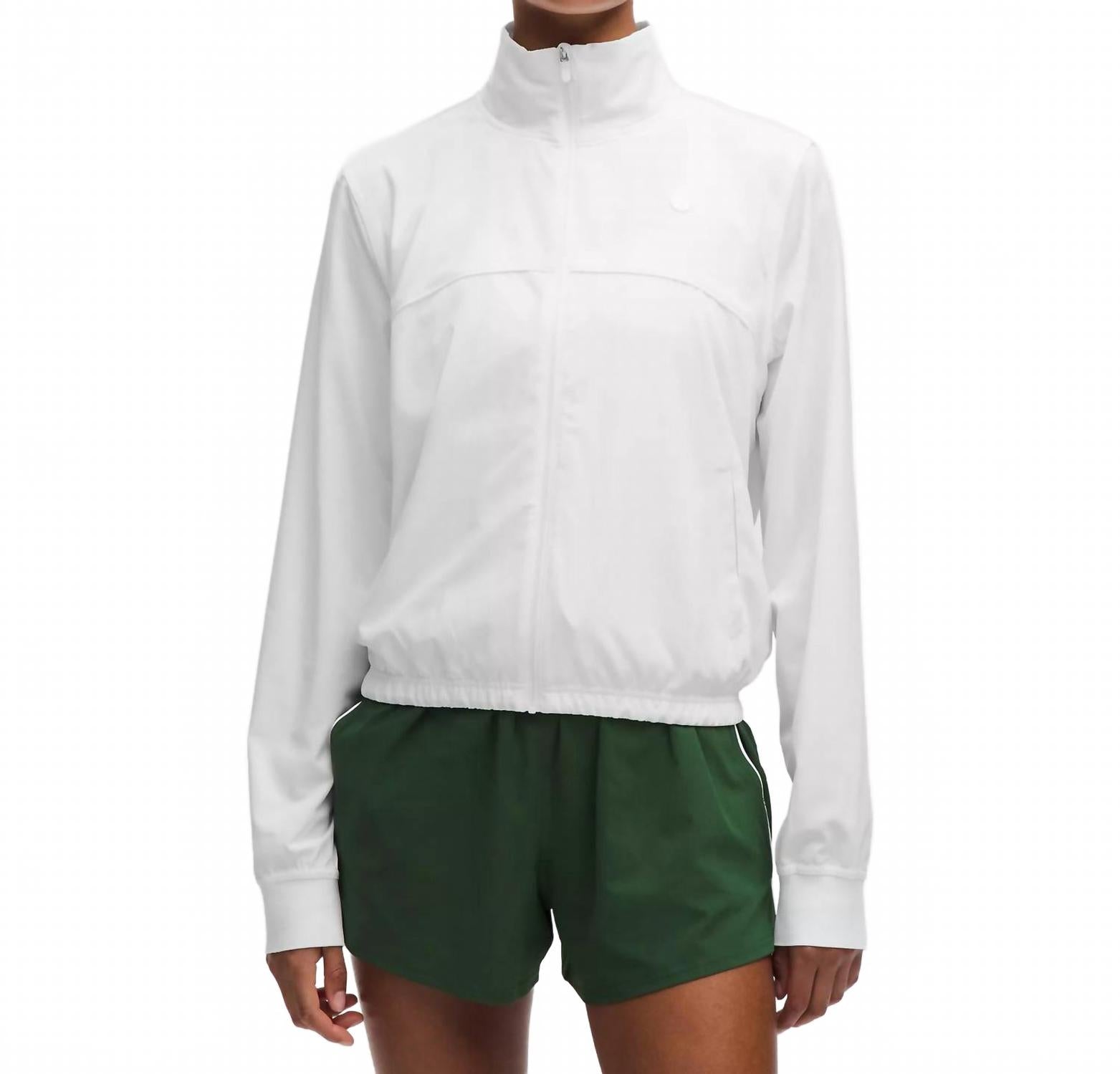 

Lululemon Спортивная куртка для тенниса Court Ralle белого цвета