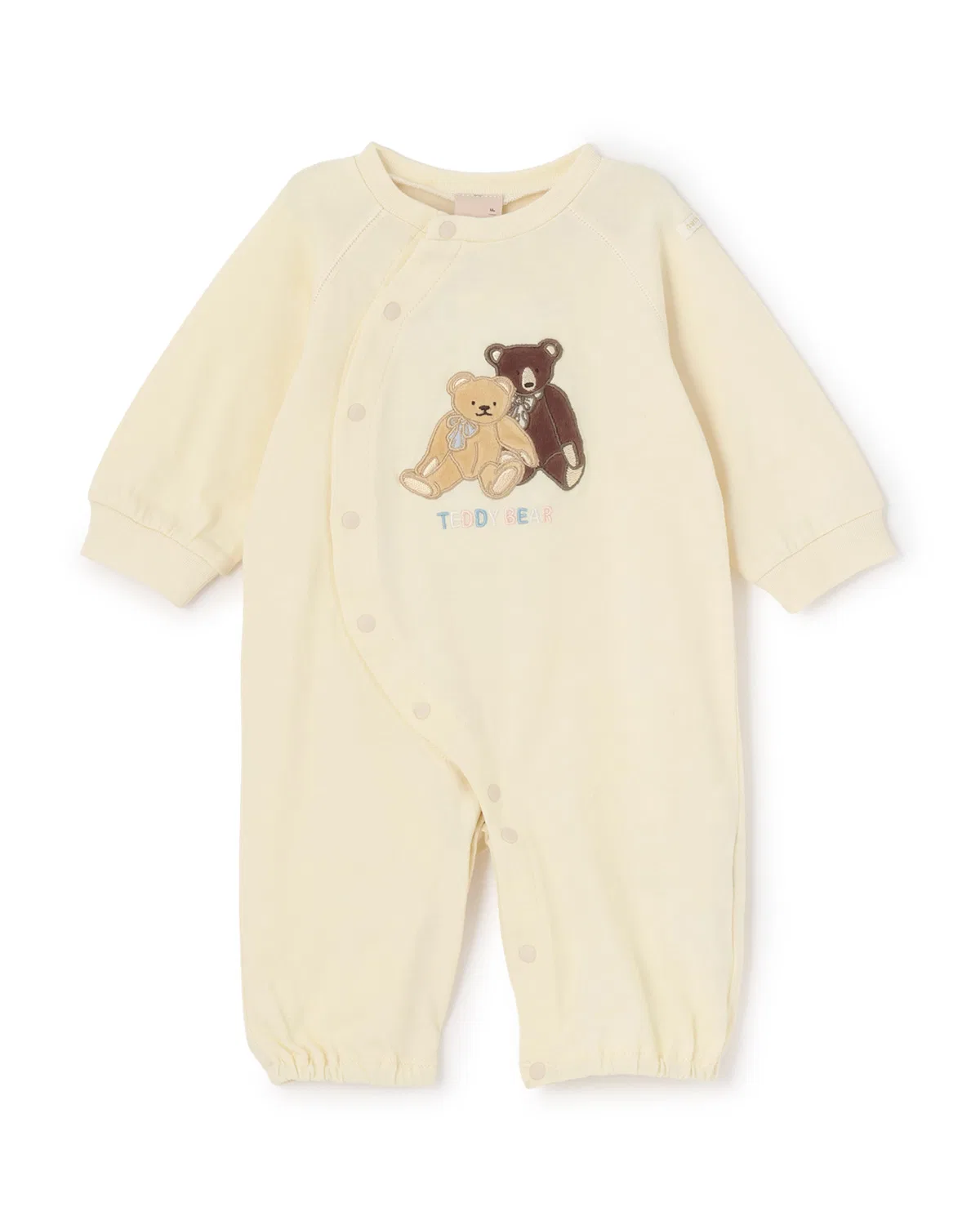 Комбинезон 2WAY с аппликацией TeddyBear, хлопок, кремовый — фото 3