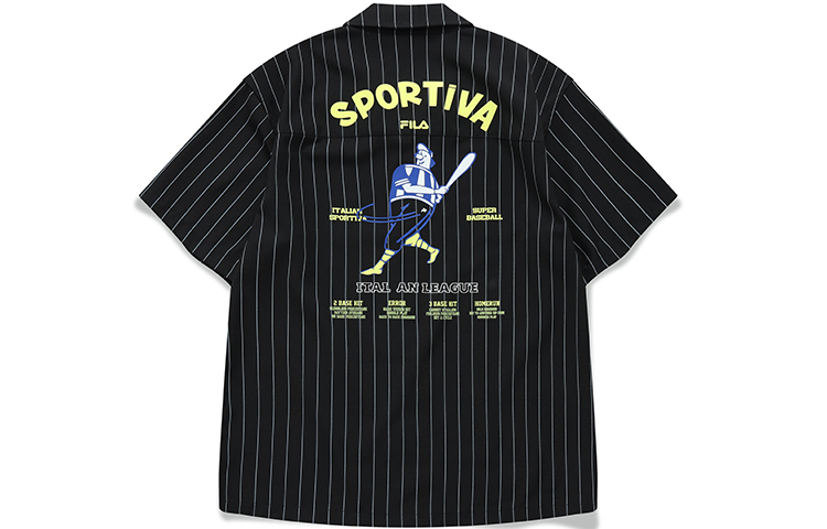

Футболка унисекс Pitch Black FILA FUSION