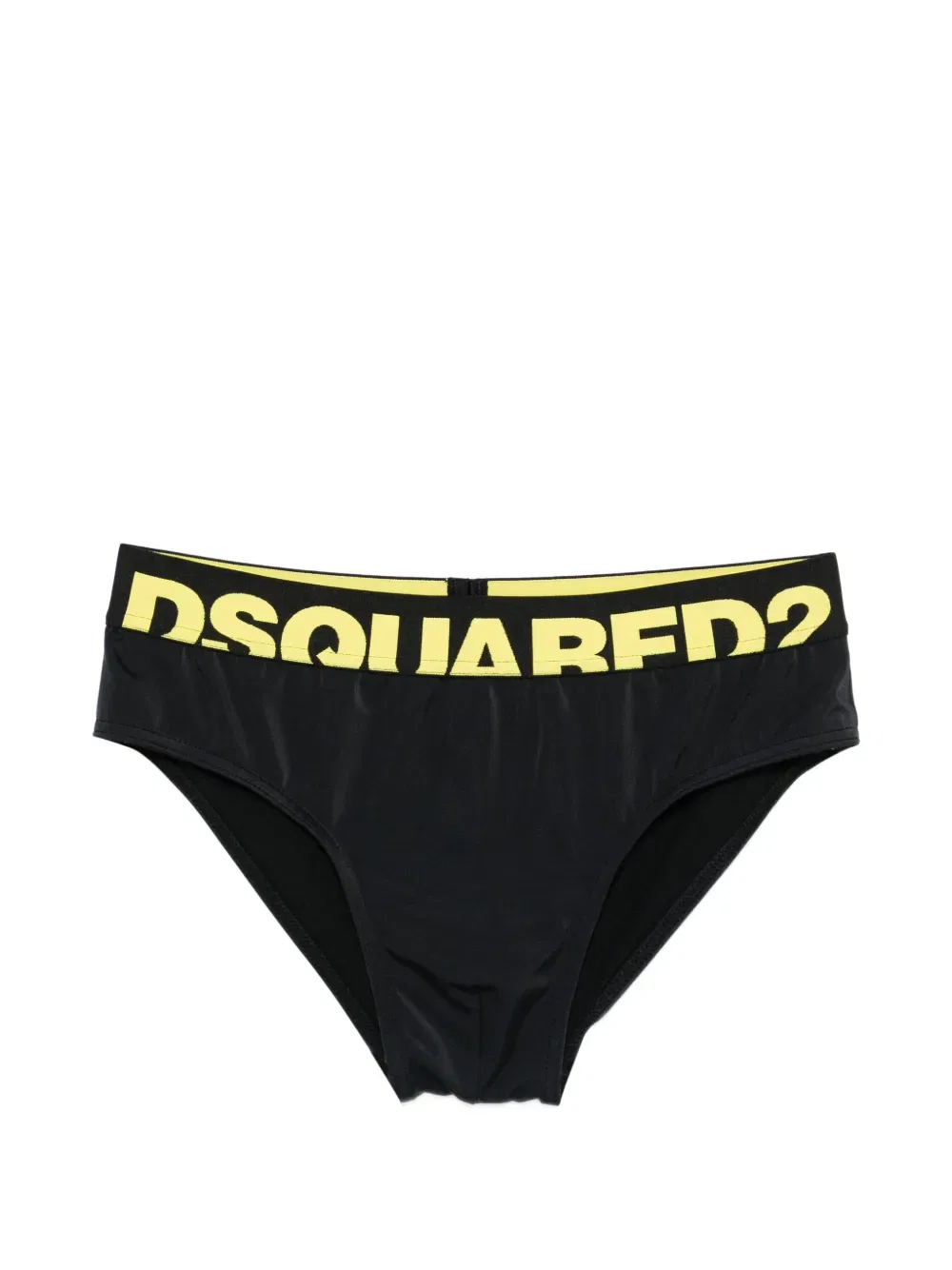 Плавки с логотипом на поясе Dsquared2, черный