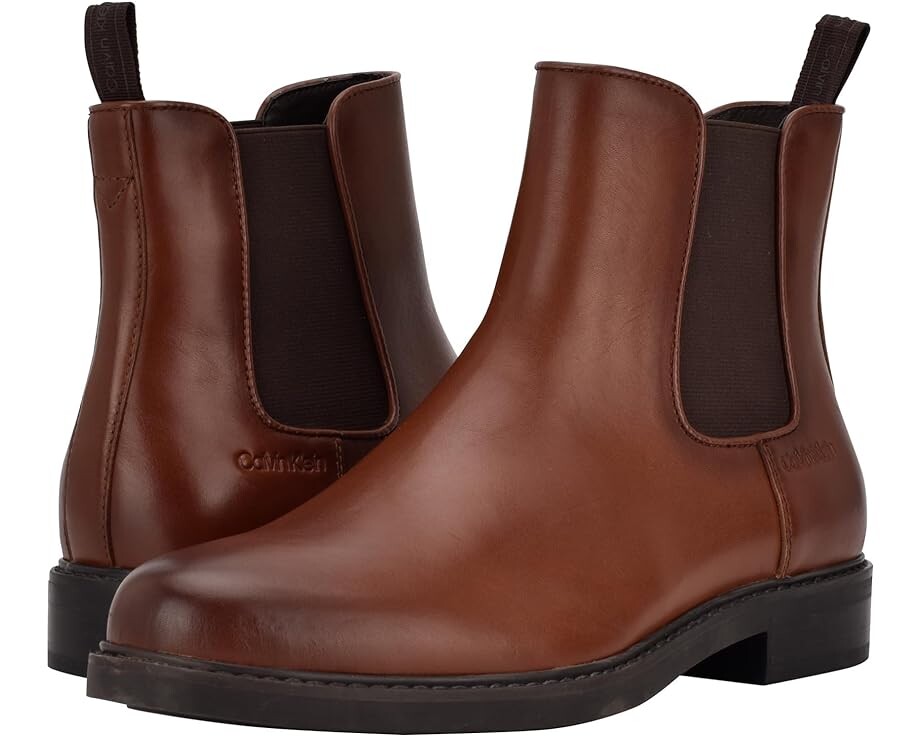 

Ботинки Calvin Klein Fenwick, цвет Medium Brown Leather