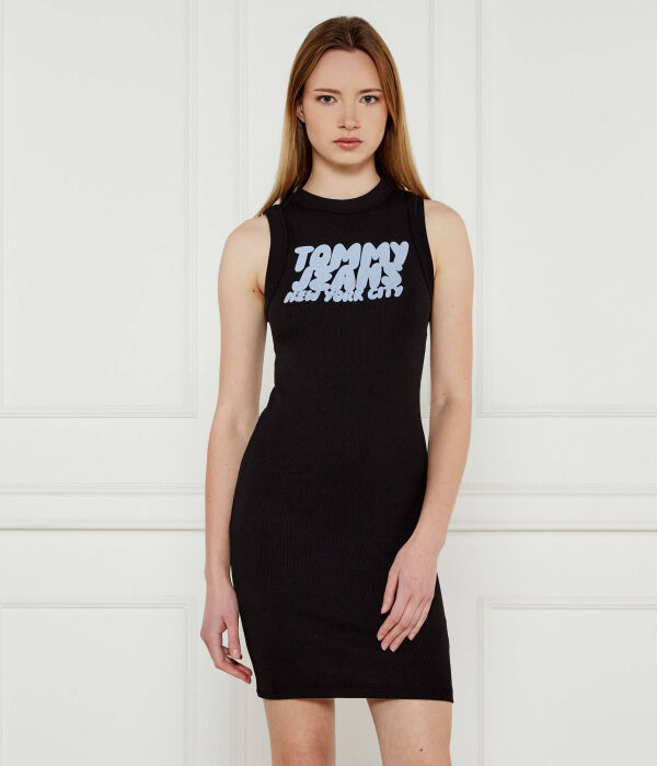 

Платье-Пузырь Tommy Jeans, черный