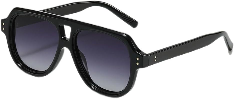 

Солнцезащитные очки с защитой от УФ-излучения UV400 - двойная перемычка, градиентная окраска, легкие, подходят для вождения, для женщин и мужчин, для бега и занятий спортом на открытом воздухе UYPTK, Ts003xc-c1