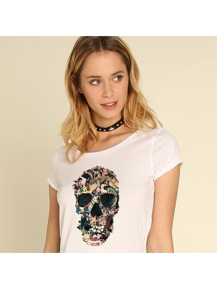 

Футболка WOOOP Vintage Skull, белый