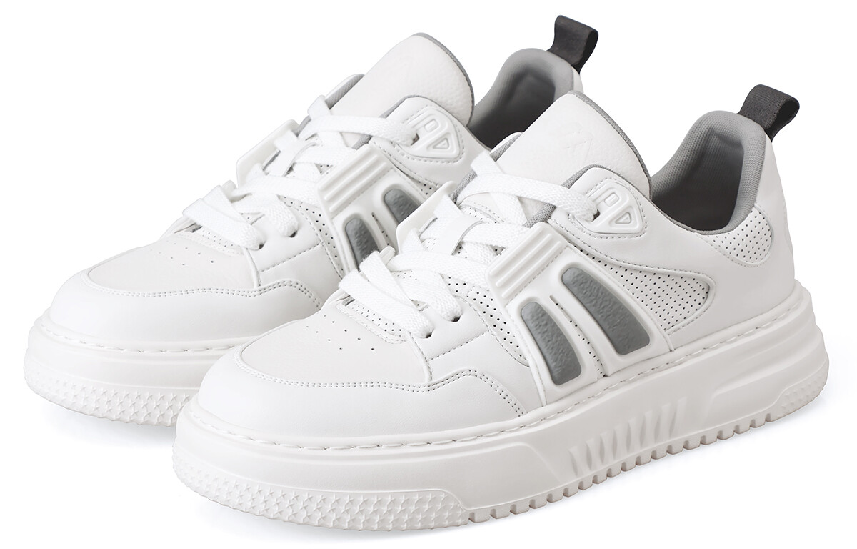 

Кроссовки Anthony Miles Skateboarding Shoes Men Low-top, черный/белый