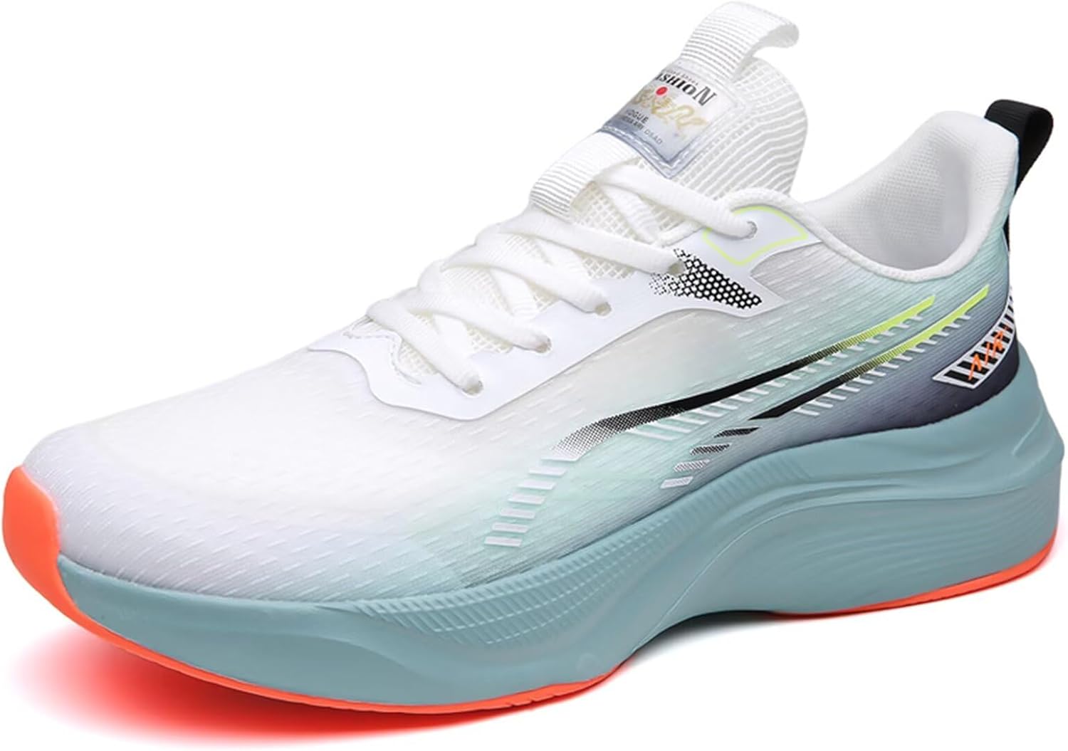 

Мужские кроссовки для бега с сеткой, дышащие, мягкие спортивные кеды для ходьбы Generic, белый