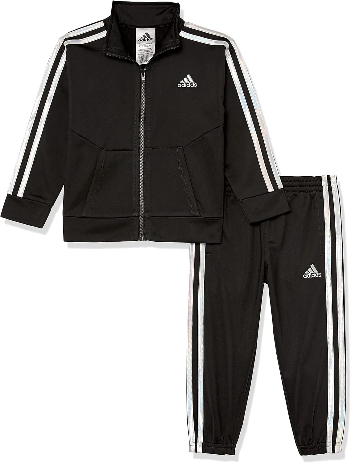 Детский спортивный костюм adidas, Black/Silver