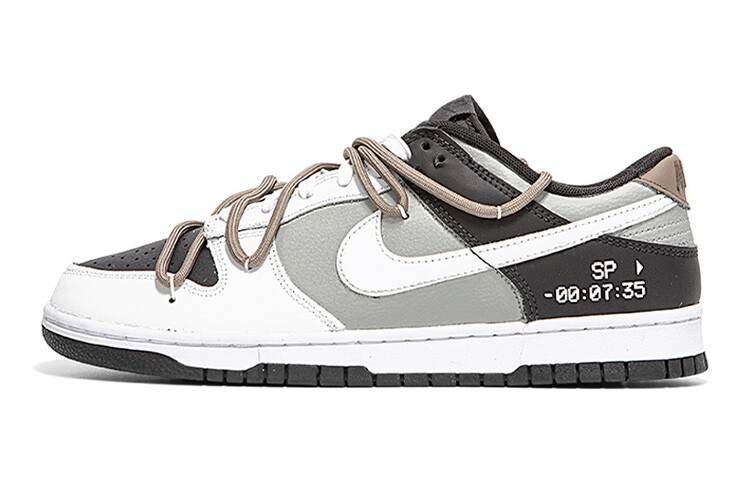 

Кроссовки Nike Dunk Skateboard Shoes Women's Low-Top Black White, Черный, Кроссовки Nike Dunk Skateboard Shoes Women's Low-Top Black White
