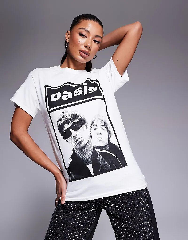 

Футболка Oasis белого цвета River Island