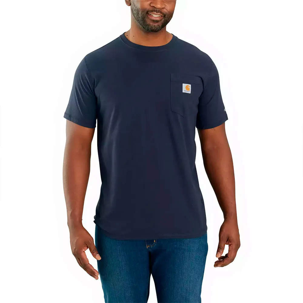 

Футболка с коротким рукавом Carhartt Force Pocket, синий