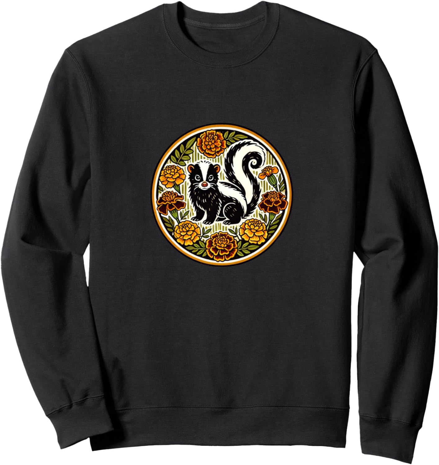 

Толстовка с цветочным рисунком с изображением скунса, черная Skunks Lovers Bubb, Черный, Толстовка с цветочным рисунком с изображением скунса, черная Skunks Lovers Bubb
