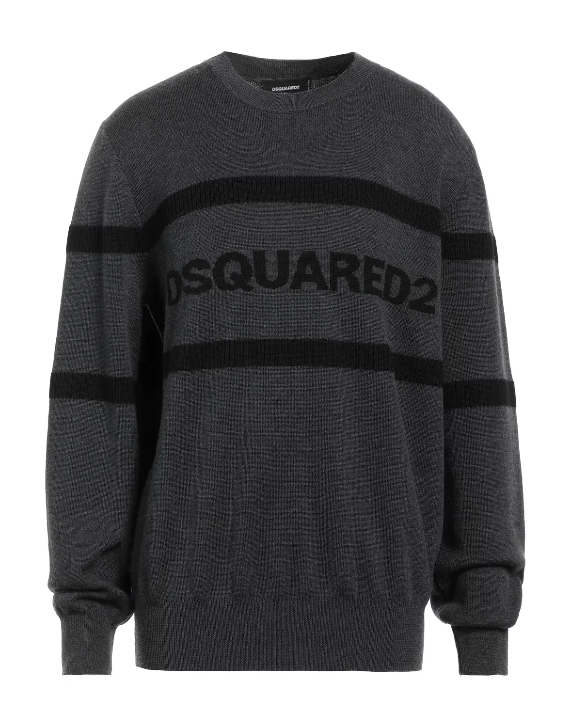 Свитер с логотипом DSQUARED2 угольный