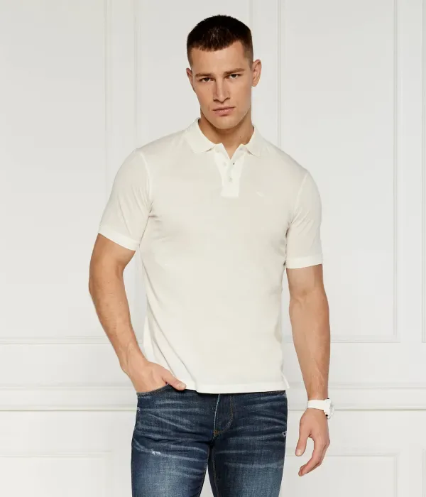 Полюс regular fit Emporio Armani, белый — фото 3