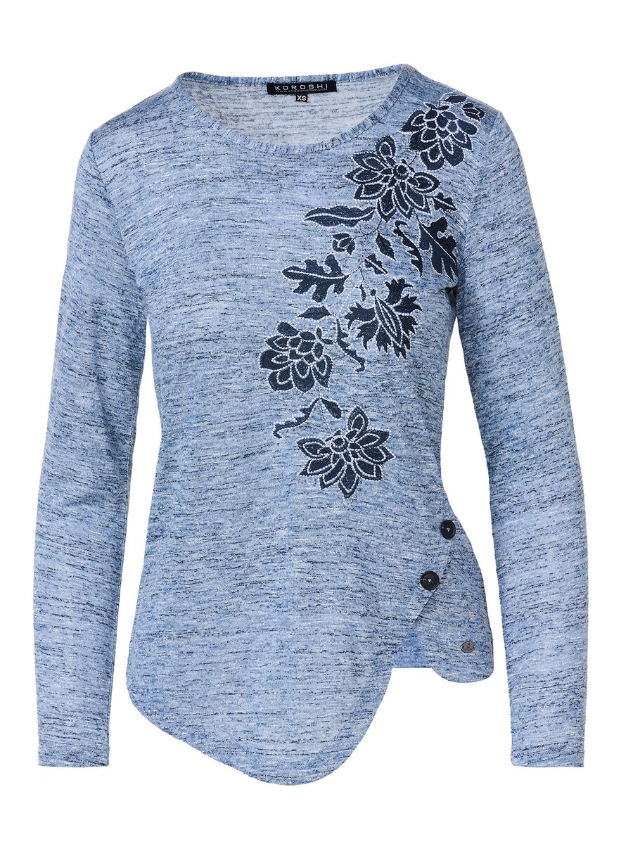 

Лонгслив KOROSHI, Navy/Light blue