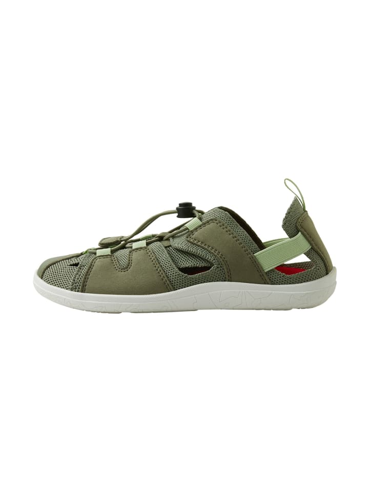 

Кроссовки на шнуровке Reima, цвет greyish green