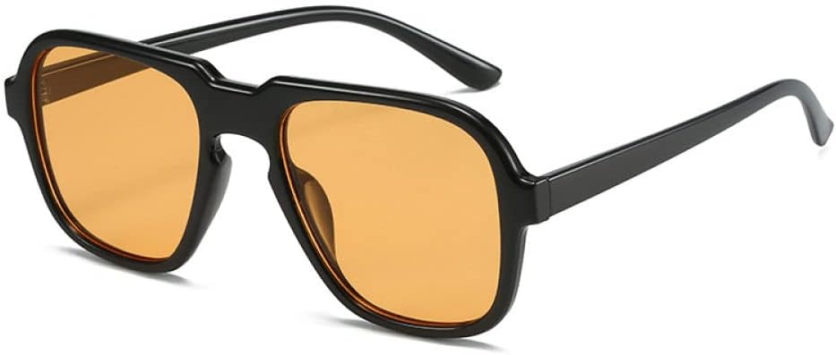 

Многоугольные женские солнцезащитные очки в винтажном стиле с леопардовым принтом, коричневые очки, мужские солнцезащитные очки с градиентным переходом цвета generic, Black Orange