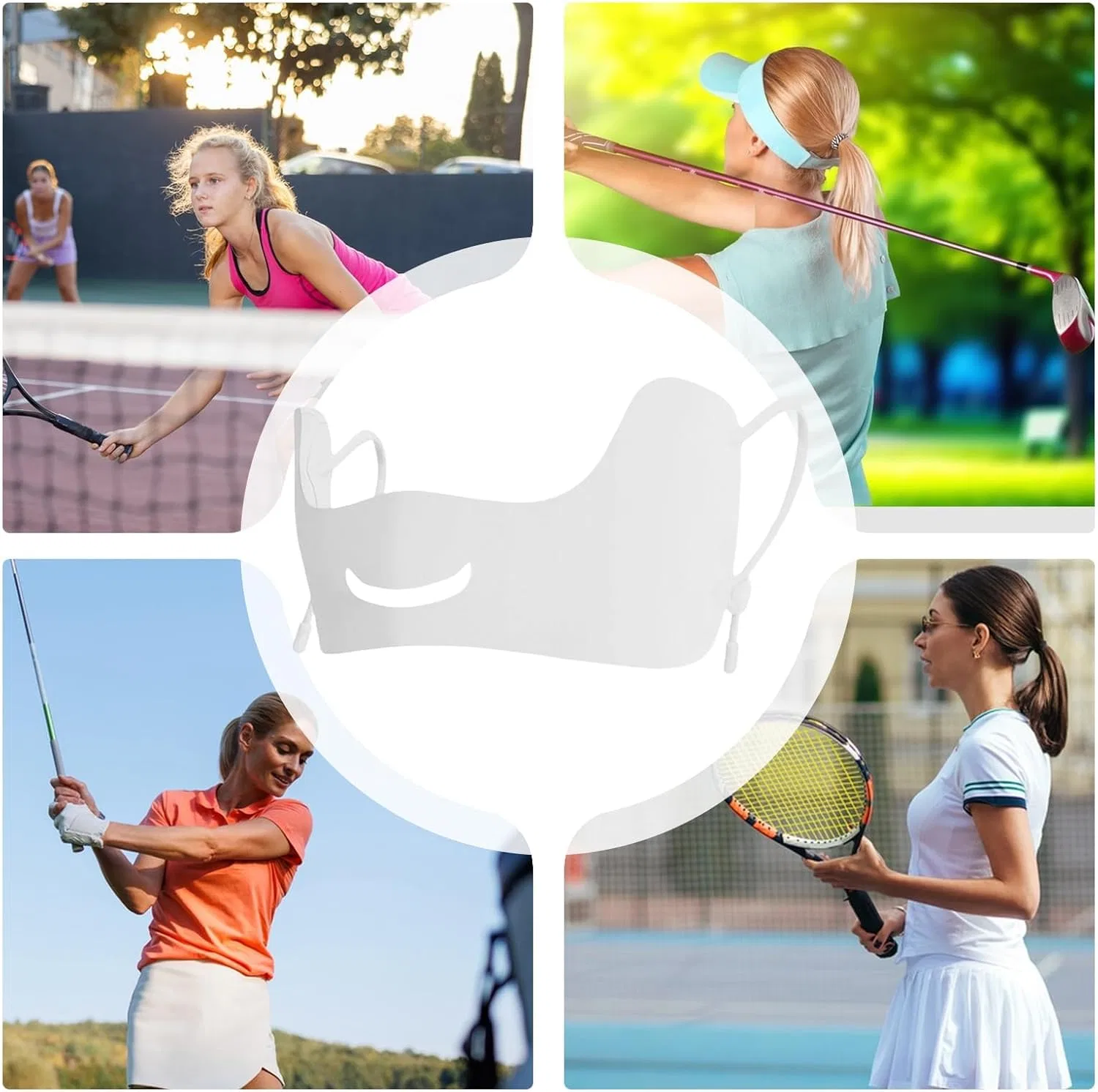 Солнцезащитный патч для лица Golf Gel Facial Patch NKONTYOURE — фото 4